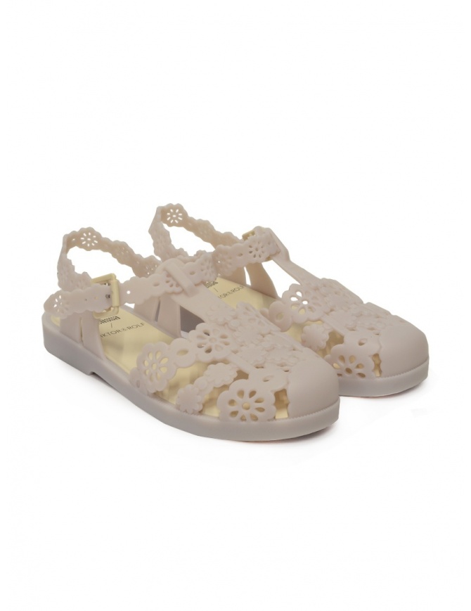 Melissa + Viktor & Rolf sandali Possession Lace beige 32987 01973 BEIGE calzature donna online shopping
