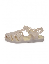 Melissa + Viktor & Rolf Possession Lace beige sandals buy online
