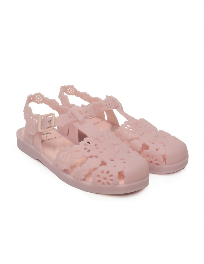 Melissa + Viktor & Rolf Possession Lace pink sandals 32987 01956 PINK womens shoes online shopping