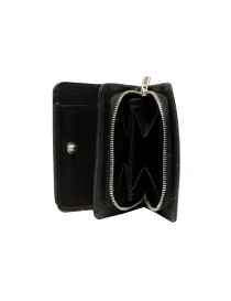 Guidi small black dripping coin purse