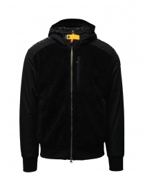 Parajumpers Rhino black bomber jaket with hood PMFLEPF02 RHINO BLACK 541