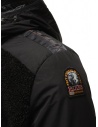 Parajumpers Rhino black bomber jaket with hood PMFLEPF02 RHINO BLACK 541 buy online