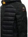 Parajumpers Kinari black jacket with fabric sleeves PMJCKKU02 KINARI BLACK 541 buy online