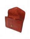 Guidi portafoglio a bustina in pelle di cavallo rossa EN02 HORSE FG WALLET 1006T acquista online