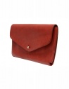 Guidi portafoglio a bustina in pelle di cavallo rossa EN02 HORSE FG WALLET 1006T prezzo