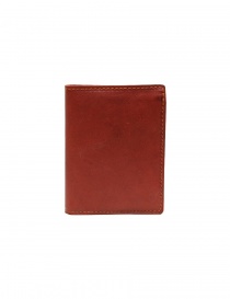 Portafogli online: Guidi portafoglio PT3 in pelle di canguro rossa