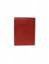 Guidi portafoglio PT3 in pelle di canguro rossa PT3 KANGAROO FULL GRAIN 1006T prezzo