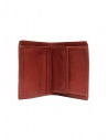 Guidi PT3 wallet in red kangaroo leather PT3 KANGAROO FULL GRAIN 1006T buy online