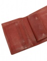 Guidi PT3 wallet in red kangaroo leather shop online wallets