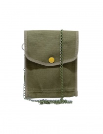 Kapital borsello khaki con bottone a smile K2004XB536 KHA