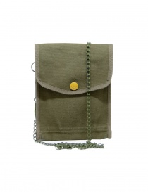 Kapital khaki bag with smile button online