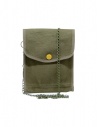 Kapital khaki bag with smile button buy online K2004XB536 KHA