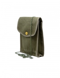 Kapital borsello khaki con bottone a smile acquista online