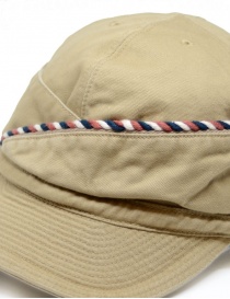 Kapital berretto beige con cordino cappelli acquista online