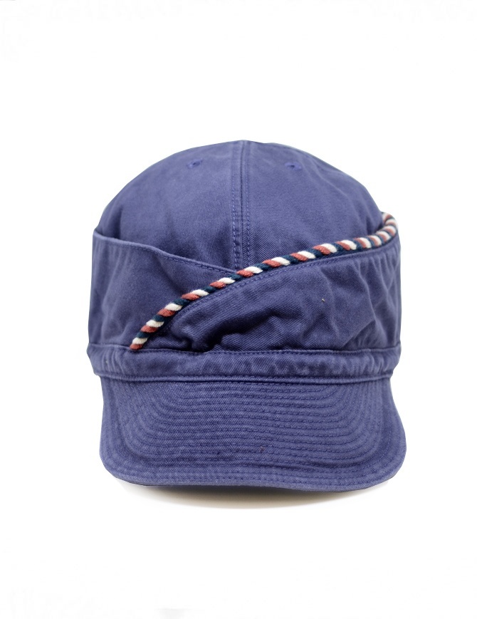 Kapital navy blue cap with string K2004XH528 NV hats and caps online shopping