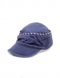 Kapital berretto blu navy con cordino acquista online