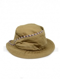 Kapital cappello da pescatore beige con cordino