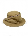 Kapital cappello da pescatore beige con cordinoshop online cappelli