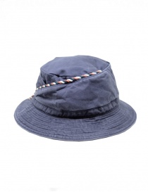 Kapital blue fisherman hat with string