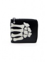 Kapital black leather wallet with hand skeleton buy online K2005XG551 BLK