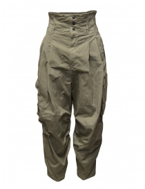 Kapital khaki high-waisted multi-pocket pants K2006LP209 KHA order online