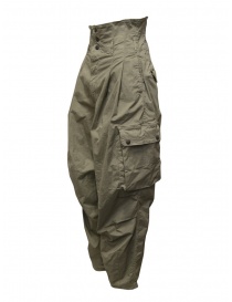 Kapital khaki high-waisted multi-pocket pants price