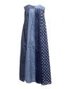 Kapital long sleeveless indigo mixed fantasy dress K2004OP145 IDG price