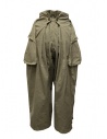Kapital pantalone largo con tasche laterali khaki prezzo K2005LP197 KHAshop online