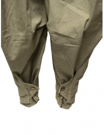 Kapital pantalone largo con tasche laterali khaki acquista online prezzo