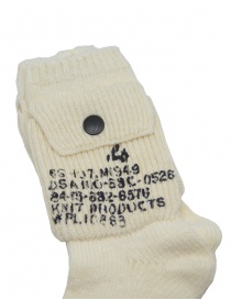 Kapital white socks with side pocket price
