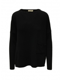 Ma'ry'ya black pullover with pocket YDK019 9BLACK