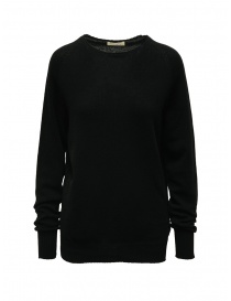 Ma'ry'ya black cashmere sweater YDK004 9BLACK