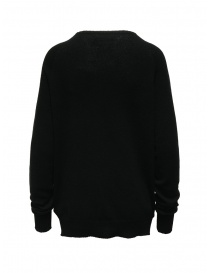 Ma'ry'ya maglione nero in cashmere acquista online