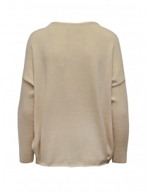 Ma'ry'ya light beige sweater with front crease price