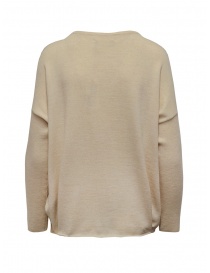 Ma'ry'ya maglia beige chiaro con piega frontale prezzo