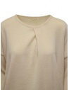 Ma'ry'ya light beige sweater with front crease shop online women s knitwear