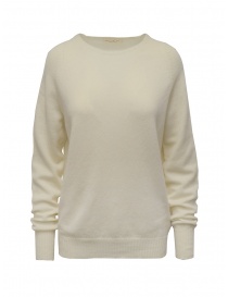 Ma'ry'ya maglione bianco in cashmere scontati online