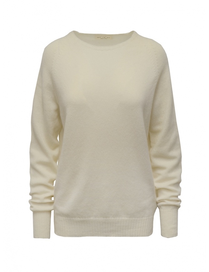 Ma'ry'ya white cashmere sweater YDK004 1WHITE women s knitwear online shopping