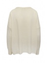 Ma'ry'ya pullover bianco con tascashop online maglieria donna