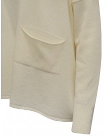 Ma'ry'ya pullover bianco con tasca prezzo