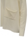 Ma'ry'ya pullover bianco con tasca YDK019 1WHITE prezzo