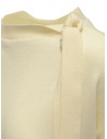 Ma'ry'ya white shirt with ribbons at the neck shop online women s knitwear