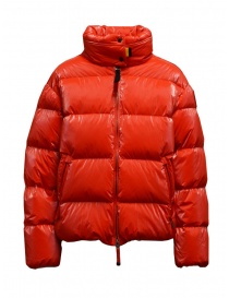 Parajumpers Pia tomato short down jacket price online