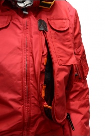 Parajumpers Gobi bomber rosso con cappuccio acquista online prezzo