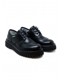 Womens shoes online: Adieu x Kickers Aktive black shoes