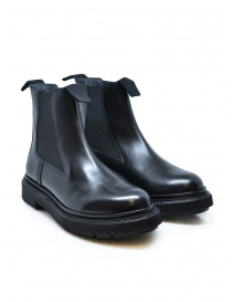 Adieu x Etudes polacchino nero in pelle TYPE 146 POLIDO BLACK order online