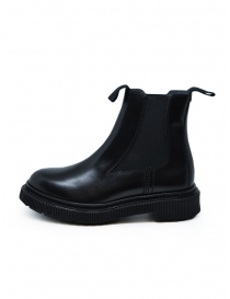 Adieu x Etudes black leather ankle boot buy online