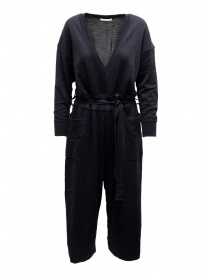 Hiromi Tsuyoshi blue wool and silk jumpsuit RM20-003 NAVY order online