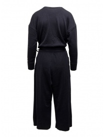 Hiromi Tsuyoshi blue wool and silk jumpsuit buy online