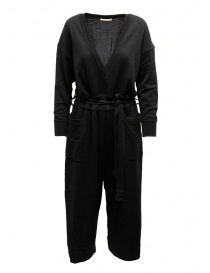 Hiromi Tsuyoshi jumpsuit in black wool and silk on discount sales online